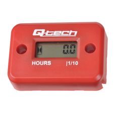 MERAČ MOTOHODÍN, Q-TECH (ČERVENÝ)