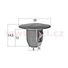 PLASTOVÁ PŘÍCHYTKA (SADA 10 KS)