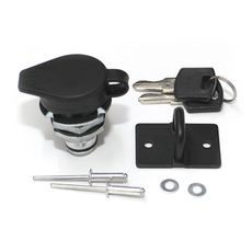 KIMPEX CAM LOCK ADVENTURE TRUNK, LOCKER + KEYS