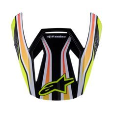 ŠILT PRE PRILBY S-M3 WURX, ALPINESTARS, DETSKÁ (MODRÁ/ČERVENÁ/BÍLÁ)