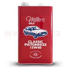 MILLERS OILS MOTOROVÝ OLEJ MINERÁLNE CLASSIC PISTONEEZE 15W40 5L