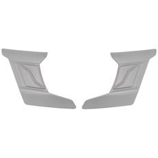 ČELNÉ KRYTY VRCHNÝ VENTILÁCIA PRE PRILBY CYKLÓN, CASSIDA - ČR (BIELA PERLEŤ, PÁR)