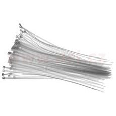 STAHOVACÍ PÁSKA 350X4,6 MM BÍLÁ (SADA 100 KS)