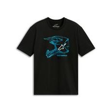 TRIKO MX HELMET CSF, ALPINESTARS (ČERNÁ/MODRÁ)