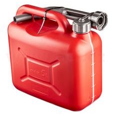 PLASTOVÝ KANYSTR NA PHM - OBJEM 5 L - ČERVENÝ