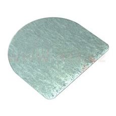 PODLOŽKA POD OMEZENÍ RYCHLOSTI PR. 200 MM, POZINK. PLECH 0,8 MM (NA PŘÍVĚSY)