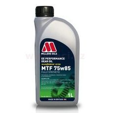 MILLERS OILS PREVODOVÝ OLEJ PLNE SYNTETICKÝ S NANOČÁSTICEMI EE PERFORMANCE MTF 75W85 1L