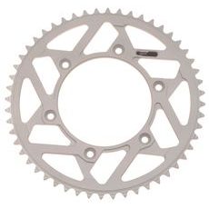 DURALOVÁ ROZETA MASTER PRE SEKUNDÁRNE REŤAZY TYPU 420, Q-TECH (STRIEBORNÝ ELOX, 46 ZUBOV)