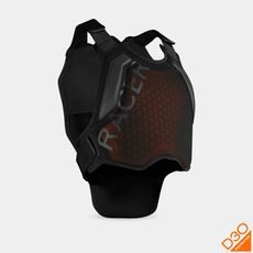 CHRÁNIČ TELA ALPHA PLASTRON EVO, RACER (ČIERNA)