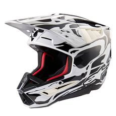 PRILBA S-M5 MINERAL, ALPINESTARS (SVETLE ŠEDÁ/TMAVĚ ŠEDÁ CAMO) 2026
