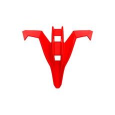 KRYT BRADOVÉ VENTILÁCIA PRE PRILBU TWIST 3, AIROH (KING - ČERVENÝ LESKLÝ)