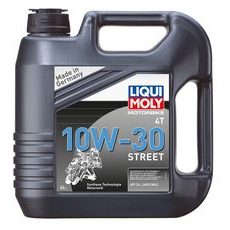 LIQUI MOLY MOTORBIKE 4T 10W30 STREET, POLOSYNTETICKÝ MOTOROVÝ OLEJ 4 L