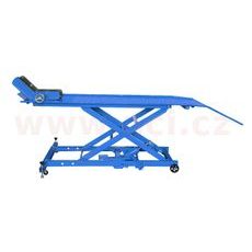 MOTOCYKLOVÝ ZDVIHÁK, HYDRAULICKÝ, NOSNOSŤ 450 KG, ROZMER PLOŠINY 2000 X 650 MM