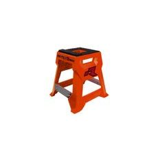 STOJAN MX R15 (TECHNOPOLYMÉR / HLINÍK), RTECH (NEON ORANŽOVÁ/ČERNÁ)