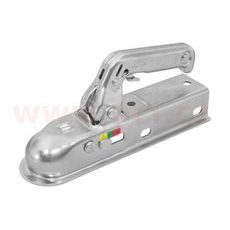 TAŽNÁ SPOJKA WINTERHOFF 8-E, NA ČTYŘHRAN 50X50 MM, 800 KG PRO NEBRŽDĚNÉ PŘÍVĚSY ORIGINÁL