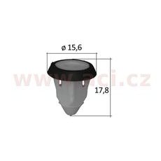 PLASTOVÁ PŘÍCHYTKA S VNITŘNÍM ZÁVITEM (SADA 10 KS)