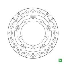 BRZDOVÝ KOTÚČ PLÁVAJÚCE, NEWFREN