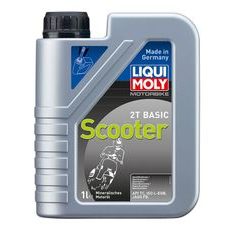 LIQUI MOLY MOTORBIKE 2T BASIC SCOOTER, MINERÁLNY MOTOROVÝ 2T OLEJ 1 L