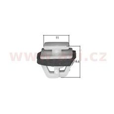 PLASTOVÁ PŘÍCHYTKA (SADA 10 KS)