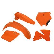 SADA PLASTOV KTM, RTECH (ORANŽOVÁ, 5 DIELOV)