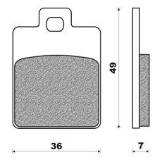 BRZDOVÉ DOŠTIČKY, NEWFREN (ZMES SCOOTER ELITE ORGANIC) 2 KS V BALENIE