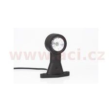 POZIČNÍ SVĚTLO LED (118X45 MM) KOMBINACE 2V1 S GUMOVÝM DRŽÁKEM, KABEL 0,5 M, L=P