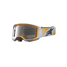 OKULIARE VISION 8 MAVEN, ALPINESTARS (MODRÁ/ORANŽOVÁ, ZRKADLOVÉ STRIEBORNÉ PLEXI) 2027