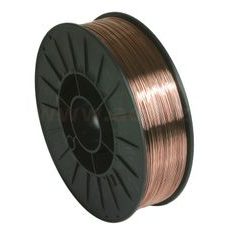 SVAŘOVACÍ DRÁT OCEL 1.0 MM, PLASTOVÁ CÍVKA 200 MM, 5 KG - ER70S-6 / G3SI1