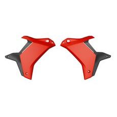 SPOJLERY CHLADIČA YAMAHA TENERE, RTECH (ČERVENÉ, PÁR)