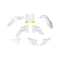 SADA PLASTOV 6 DIELOV HUSQVARNA, RTECH (BÍLÁ-HUSQV.ŽLUTÁ) OEM FARBY