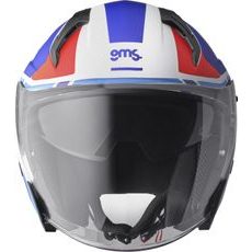 TRYSKOVÁ PRILBA GMS VECTUS ZG11601 BLACK MATT - PETROL - RED M