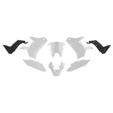 SADA PLASTOV YAMAHA TENERE, RTECH (BIELO-ČIERNA, 5 DIELOV)