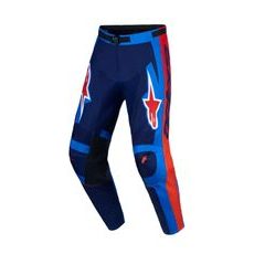 NOHAVICE RACER HUNT, ALPINESTARS (MODRÁ/TMAVĚ MODRÁ/ČERVENÁ) 2027