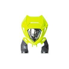 PREDNÉ MASKA S LED SVETLOM BETA, RTECH (NEON ŽLTÁ)