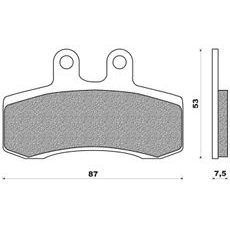 BRZDOVÉ DOŠTIČKY (ZMES ROAD TOURING ORGANIC) NEWFREN (2 KS V BALENIE)