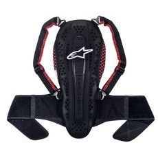 CHRBTICOVÝ CHRÁNIČ NUCLEON KR-2, ALPINESTARS (ČERNÝ/ČERVENÝ) 2025