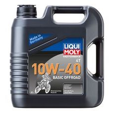 LIQUI MOLY MOTORBIKE 4T 10W40 BASIC OFFROAD, MINERÁLNY MOTOROVÝ OLEJ OLEJ 4 L