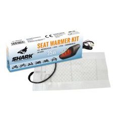 SHARK VYHŘÍVÁNÍ SEDADLA PRO SKÚTRY/ČTYŘKOLKY/MOTOCYKLY,12V,35WATT, 19,5X39,5CM