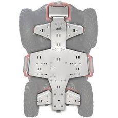 XRW SKID PLATES KIT ALU - SEGWAY SNARLER AT6 S