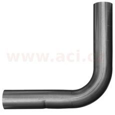 UNIVERZÁLNÍ KOLENO VÝFUKU NEREZ, PRŮMĚR 55 MM, ÚHEL 90° TYLL