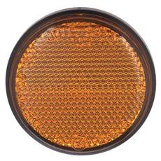 ODRAZKA GUĽATÁ, Q-TECH (ORANŽOVÁ, SA ZAJIŠŤOVACÍM ČAPOM, PRIEMER 60 MM)