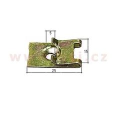 KOVOVÁ PŘÍCHYTKA (SADA 10 KS)