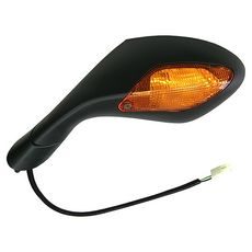 SPÄTNÉ ZRKADLO S BLIKAČOM (ROZTEČ ZÁVITOV 46 MM), Q-TECH, L