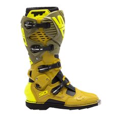 SIDI BOTY CROSSFIRE 3 OLIVE GREEN/FLUO YELLOW