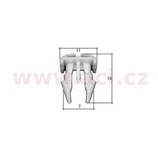 PLASTOVÁ PŘÍCHYTKA (SADA 10 KS)