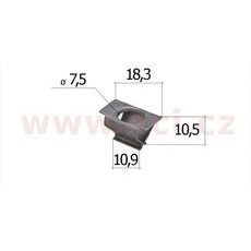 KOVOVÁ PŘÍCHYTKA (SADA 10 KS)