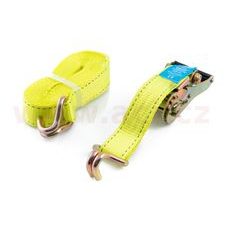 UPÍNACÍ POPRUH S RÁČNOU 38 MM, 6 M, 2 T, DVOJITÉ HÁKY