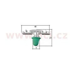 PLASTOVÁ PŘÍCHYTKA (SADA 10 KS)