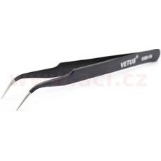 PINZETA ESD-15 NEREZOVÁ ANTIMAGNETICKÁ ZAHNUTÁ, DÉLKA 135MM