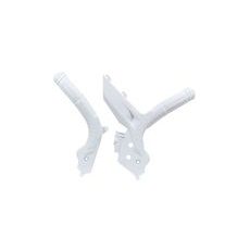 PROTEKTORY RÁMU KTM, RTECH (SADA, BIELE)